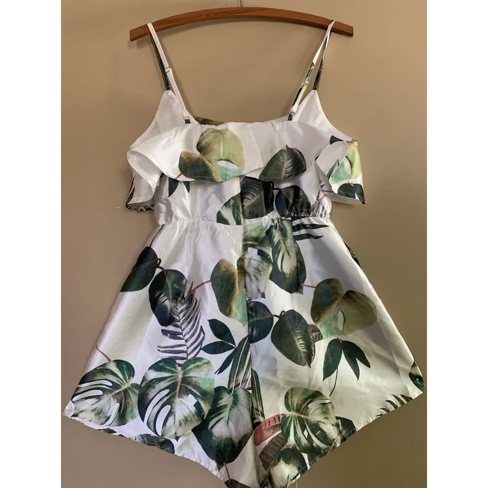 fashion nova Women's Tulum Babe‎ Romper womens size M NWT